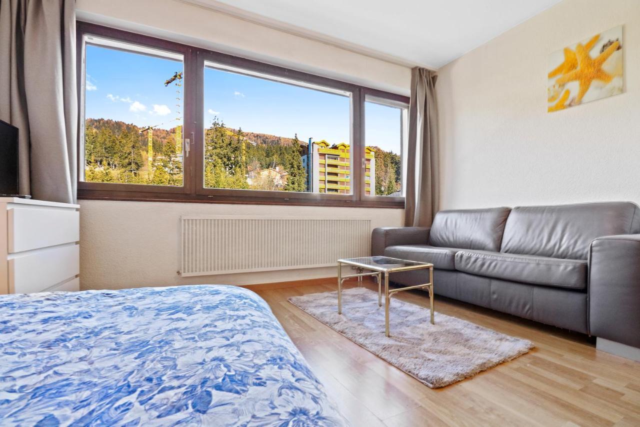 Studio Cosy Au Centre De Crans-Montana Dış mekan fotoğraf