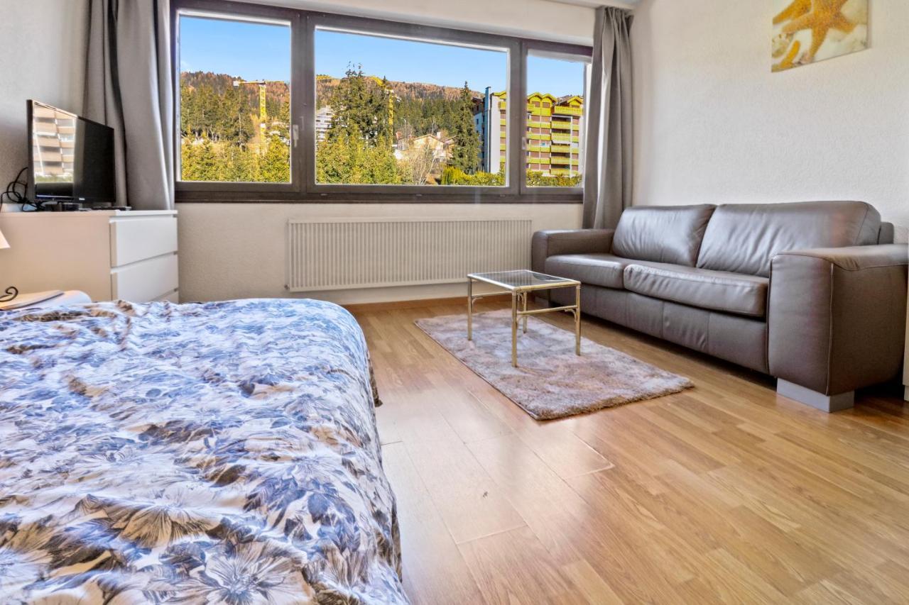 Studio Cosy Au Centre De Crans-Montana Dış mekan fotoğraf