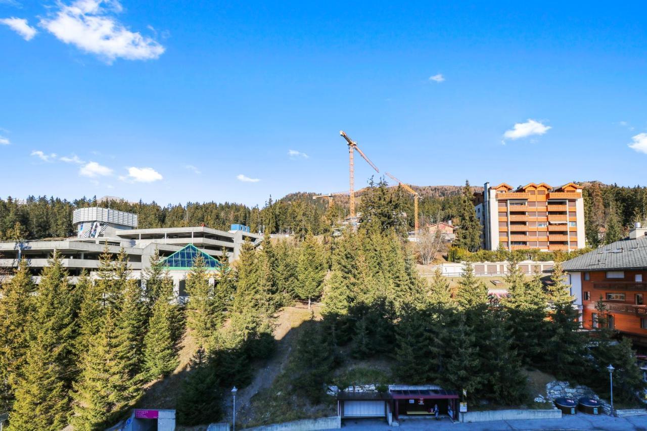 Studio Cosy Au Centre De Crans-Montana Dış mekan fotoğraf